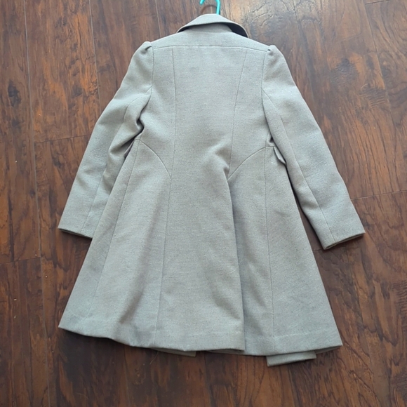 ✨ Rothschild Girls' Gray Princess Coat - Size 12 ✨ - Picture 2 of 3